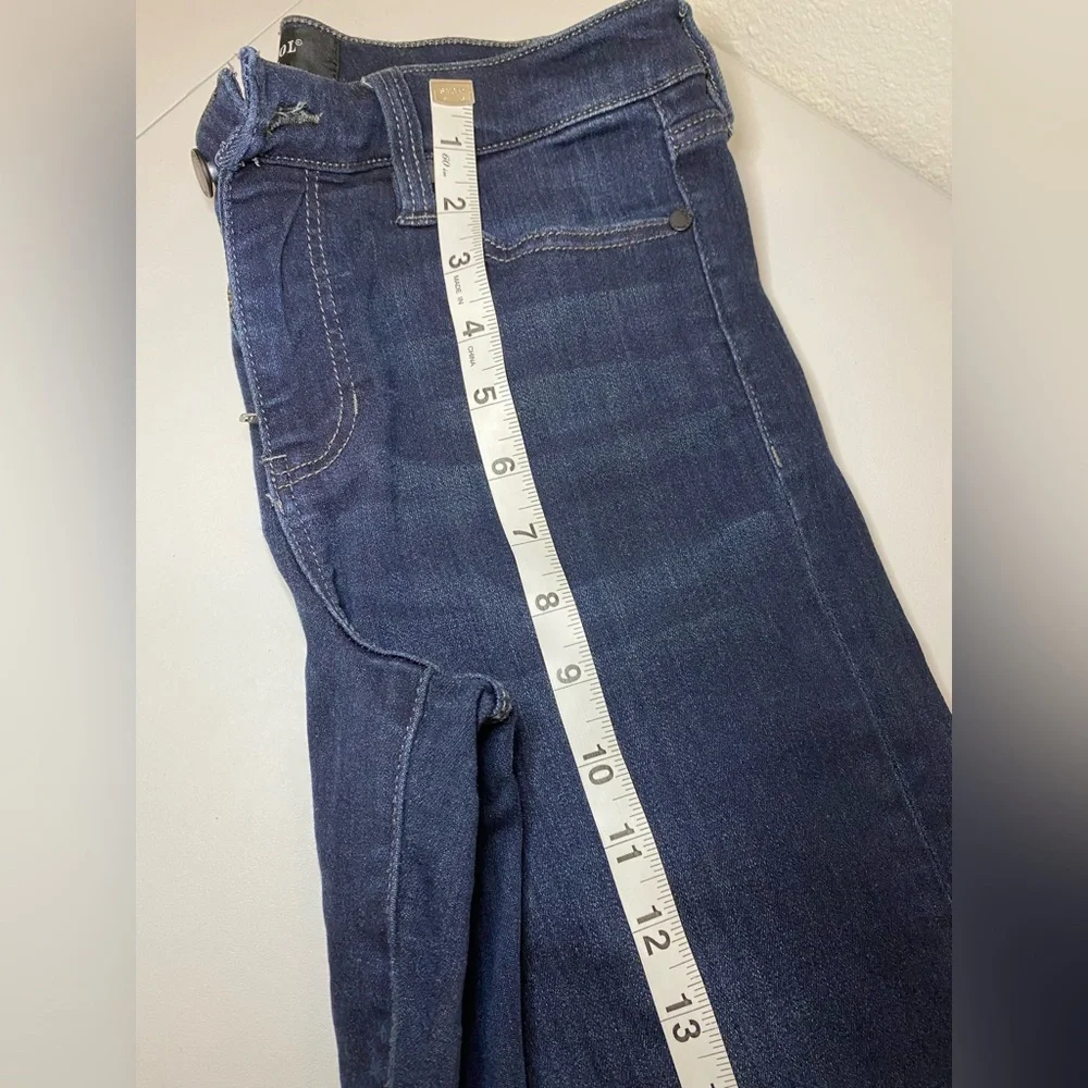 Liverpool Stretch Straight Leg Women Blue Jeans Size 6/28